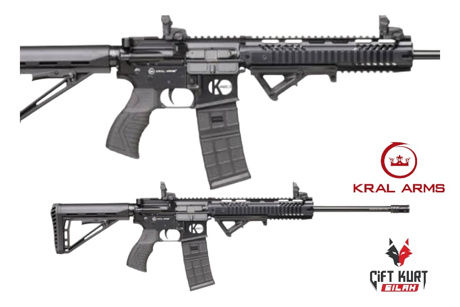 Kral Arms K410 36 Şarjörlü Yarı Otomatik Siyah Av Tüfeği